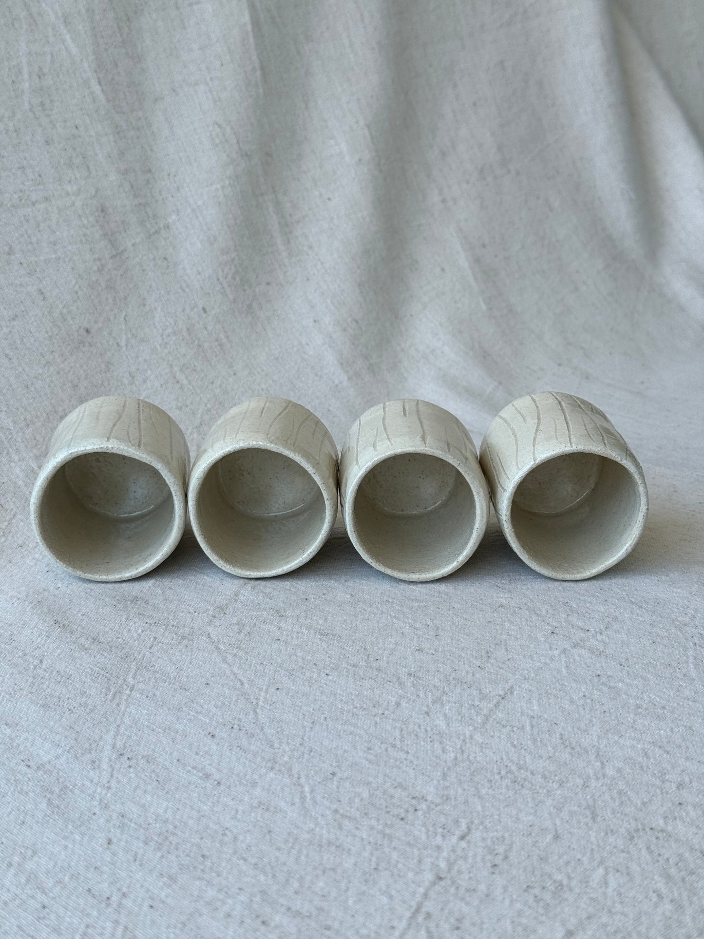 4 Tasses Espresso - Le Bois